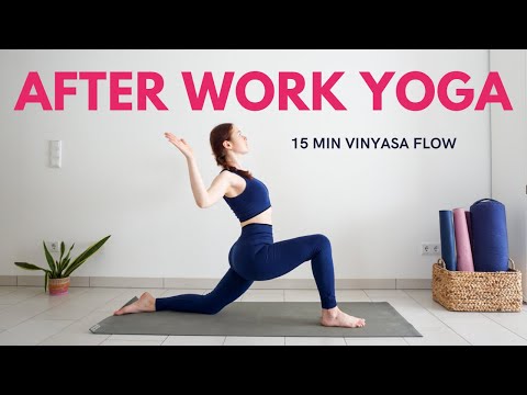 15 min After Work Yoga Flow | Relief From Sitting All Day