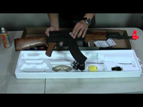 HitGuns.com - Airsoft Gun Guide - CM-022 AK47 Airsoft Gun Basics Tutorial
