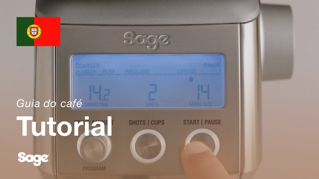 Tutorial de guia de café Breville - Como usar o Smart Grinder™ Pro