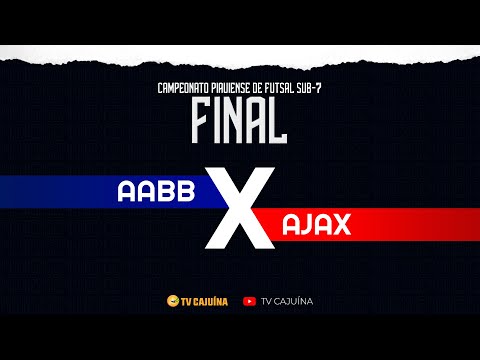 AABB X AJAX | FINAL | CAMPEONATO PIAUIENSE DE FUTSAL SUB-07 2021