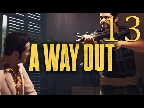 Let's Play A WAY OUT ENDE [German] Part 13: Fazit und Ending