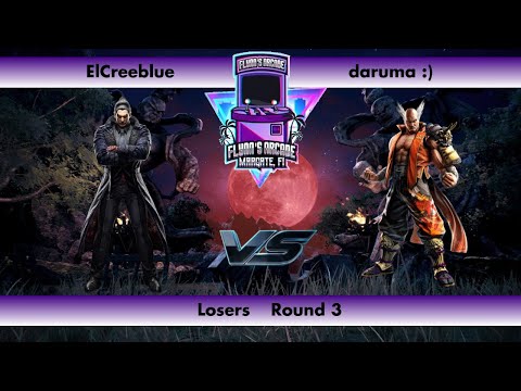 Flynn's Arcade 082 Losers Round 3 - ElCreeblue (Kazuya) Vs daruma :) (Heihachi) Tekken 7 Tournament