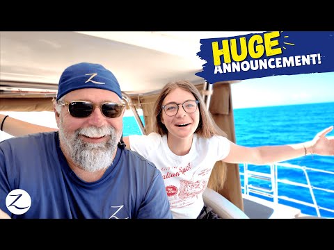 Boat Survey & We Finally Set Sail! ⛵️ (+ HUGE ANNOUNCEMENT!) Ep 318