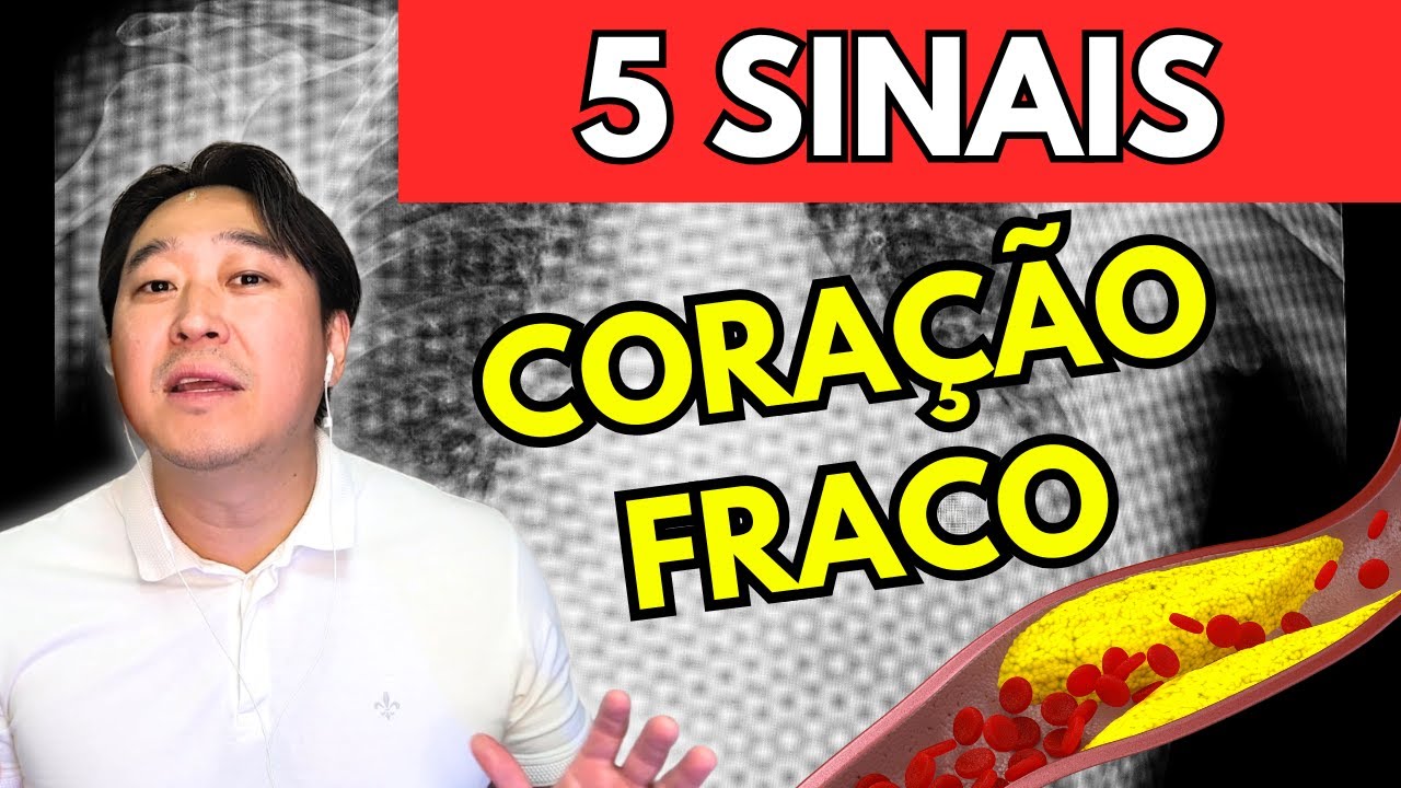 5 SINAIS de coração FRACO. DOENÇAS que enfraquecem o CORAÇÃO.