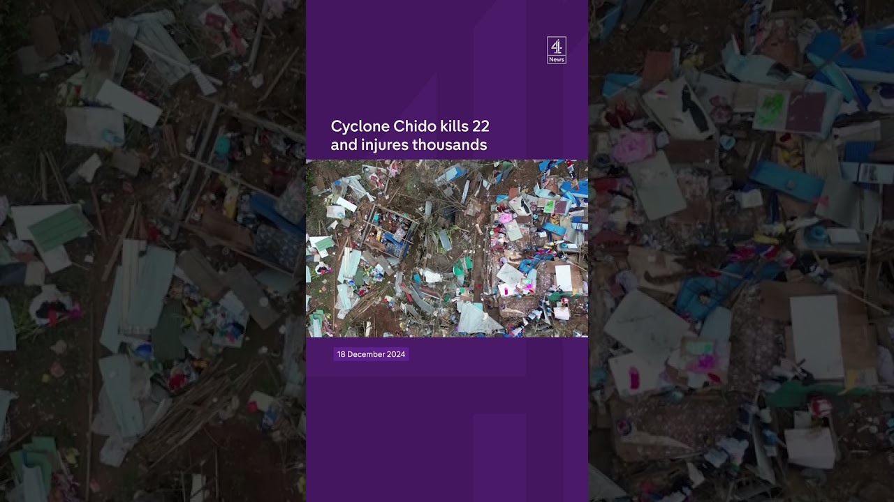 Cyclone Chido kills 22 and injures thousands