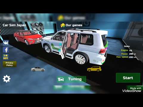 Car Sim Japan Modified 2 Car Set (Dubai Police)