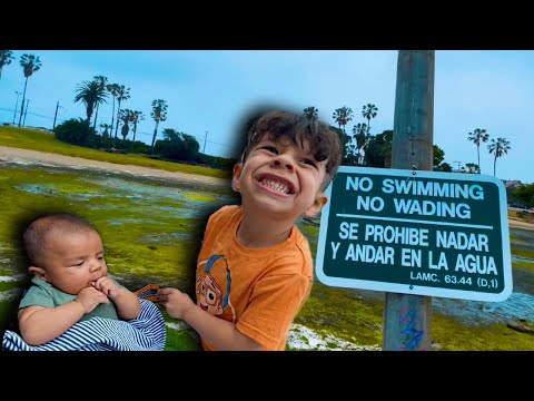 Del Rey Lagoon Park 2023 NEW PLAYGROUND + Lagoon Walkthrough - Growing Up With Kai