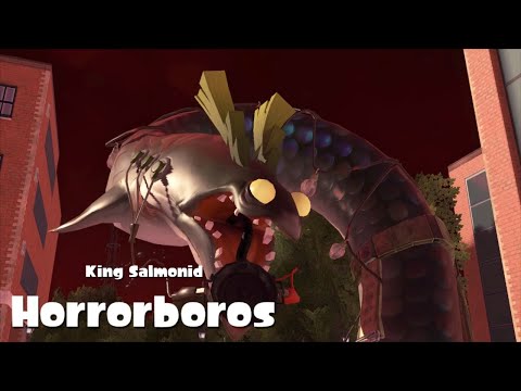 Splatoon 3 - Salmon Run - King Salmonid Horrorboros