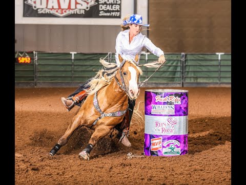 Adios Pantalones and Tricia Aldridge Win Run At The Rose Futurity Round 1 2024
