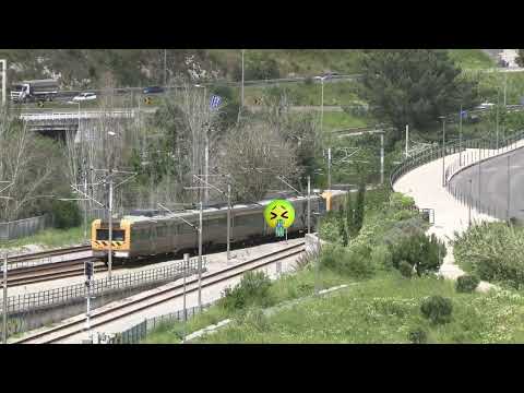 Tripla UTE's 2275+2248+2271 em Especial nº 13810 na zona do Aqueduto das Águas Livres - 03 Apr 2024