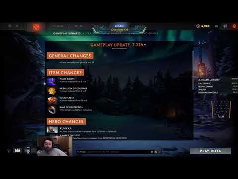 DotA 2 Patch 7.22h
