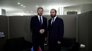 Հայաստանի և Էստոնիայի ԱԳ նախարարների հանդիպումը