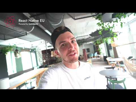 Mike's announcement - meet #ReactNativeEU 2021 Speakers! 💙