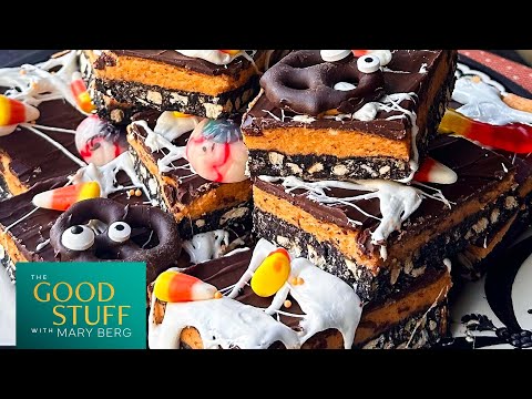 Anna Olson's Halloween Nanaimo Bars | The Good Stuff with Mary Berg