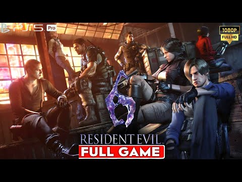 Resident Evil 6 Full Game Walkthrough | Complete Story Gameplay PS5 PRO (No Commentary)