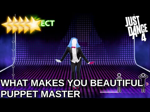 Just Dance 4 | What Makes You Beautiful - Puppet Master Mode