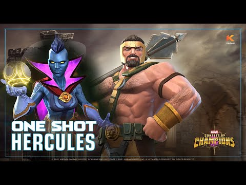 How to Easily Defeat Hercules. (ONE SHOT )  |Cavalier/Uncollected| Marvel Contest Of Champions.