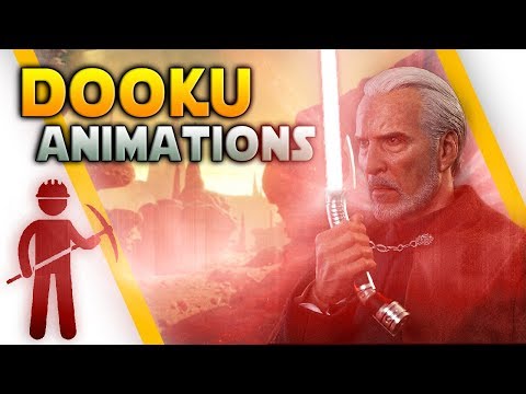 COUNT DOOKU DATAMINE: Animations, Abilities & Emotes - Battlefront 2