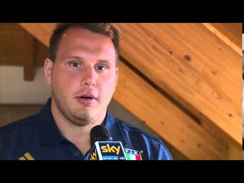 Andrea Lovotti, l'emozione del primo raduno azzurro