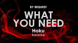 What You Need | HOKU karaoke