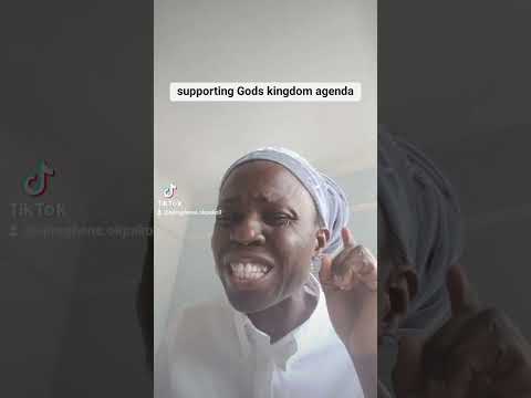 supporting Gods kingdom agenda part 2