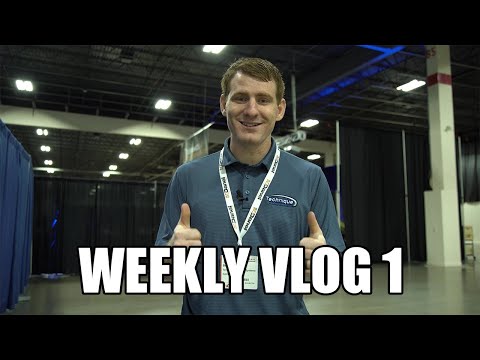 Roofing Expos and Fire Experiments | Weekly Vlog 1