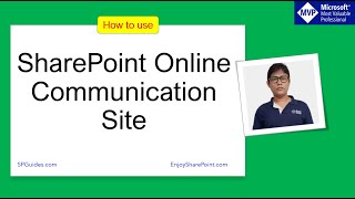 SharePoint Online communication site | Create a communication site in SharePoint Online