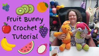 Fruit Bunny Amigurumi Crochet Tutorial