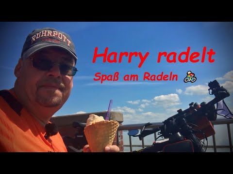 Harry radelt