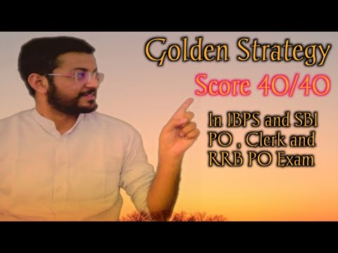 How to Score 40/40 in GA of IBPS PO, SBI PO, CLERK And IBPS RRB , (Watch at 1.25X)