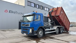 Volvo FM 9 - 300 (BELGIAN TRUCK / CAMION BELGE / INCL CONTAINER / 6X2 hook lift truck for sale - Image 4 | Autoline US Volvo FM 9 - 300 (BELGIAN TRUCK / CAMION BELGE / INCL CONTAINER / 6X2 hook lift truck | Image 4 - Autoline