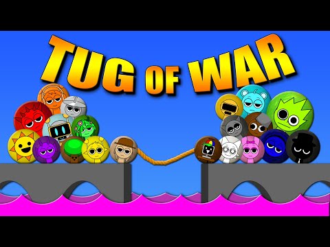 SPRUNKI Tug of War Marble Race - Who Will Win