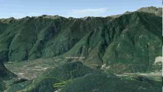 preview picture of video 'Sentieri Valle d'Aosta 3D - Lago di Villa e resti del castello'
