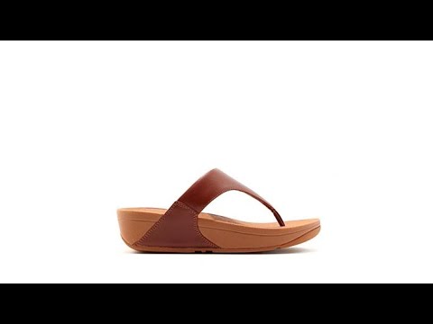 FitFlop Lulu Leather Toe Post Sandal