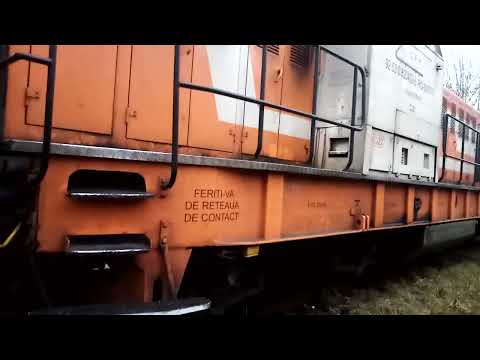 H452 pleacă din Halta Putna Centru cu Trenul R5628 Putna-Suceava 22.12.2022