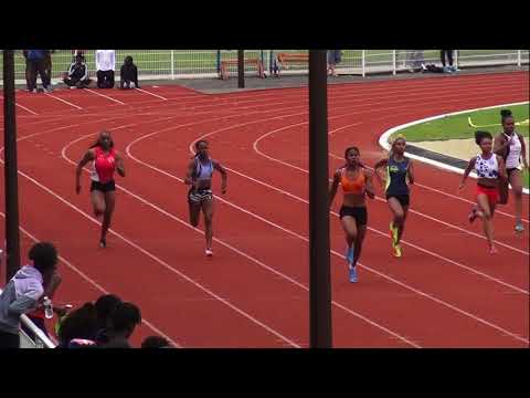 Laetitia ETIA SAME : 24''98 - 200m JUF FINALE A  - MONTGERON, 17 JUIN 2018