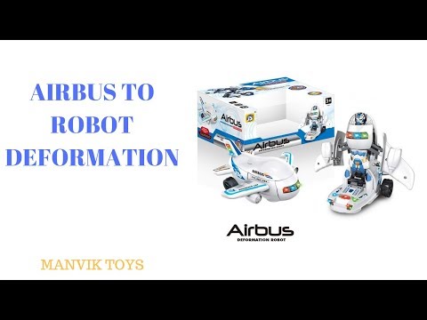 Airbus To Robot Transform Toy