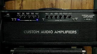 Video thumbnail for Custom Audio Amplifiers OD100 with Whomp mod demo by Brad B