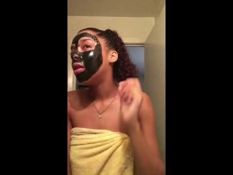 Funny Video Of Woman Painfully Ripping Of Face Mask | Cachet