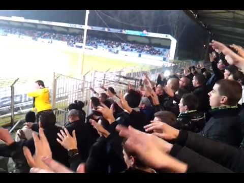 Fortuna Sittard awaysupport @ Eindhoven 2013