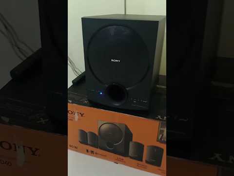 Sony home theatre bass test | sony sa d40 sound test | #bass #bassboosted #soundtest #shorts