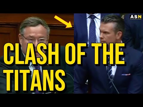 Rep. Vindman has heated exchange with defense Secretary Hegseth