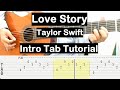 Taylor Swift Love Story Guitar Lesson Intro Tab Tutorial Guitar Lessons for Beginners