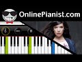 Indila - Derniere Danse (Last Dance) Piano ...