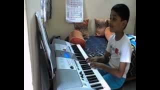 Abhijit Playing Auralee on YAMAHA PSR E413