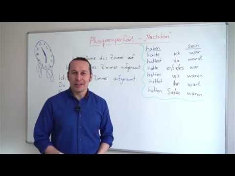 Almanca B1 Orta Seviye Ders - 14 Nachdem (-den/dan sonra) - Plusquamperfekt -  Alm. "-miş'li" Geçmiş