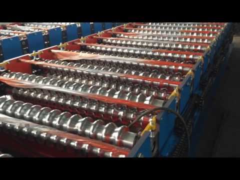 Silo Corrugated Steel Sheet Forming Machine