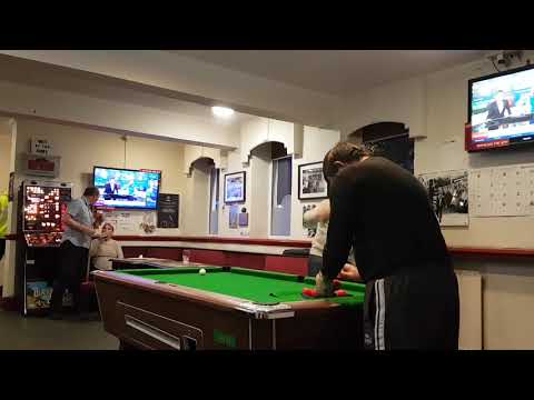 Standard night of pool at the Globe Gateshead