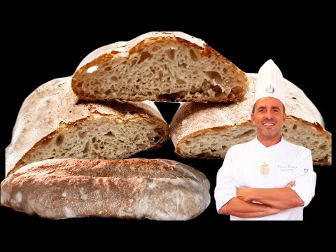 NEAPOLITAN CAFONE BREAD: A way to make it at home, just like it's baked in a wood-fired oven. Hig...