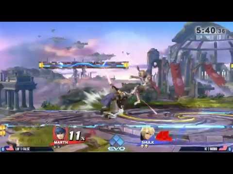 False (Marth) vs. Momo (Shulk) - R1 Pools
